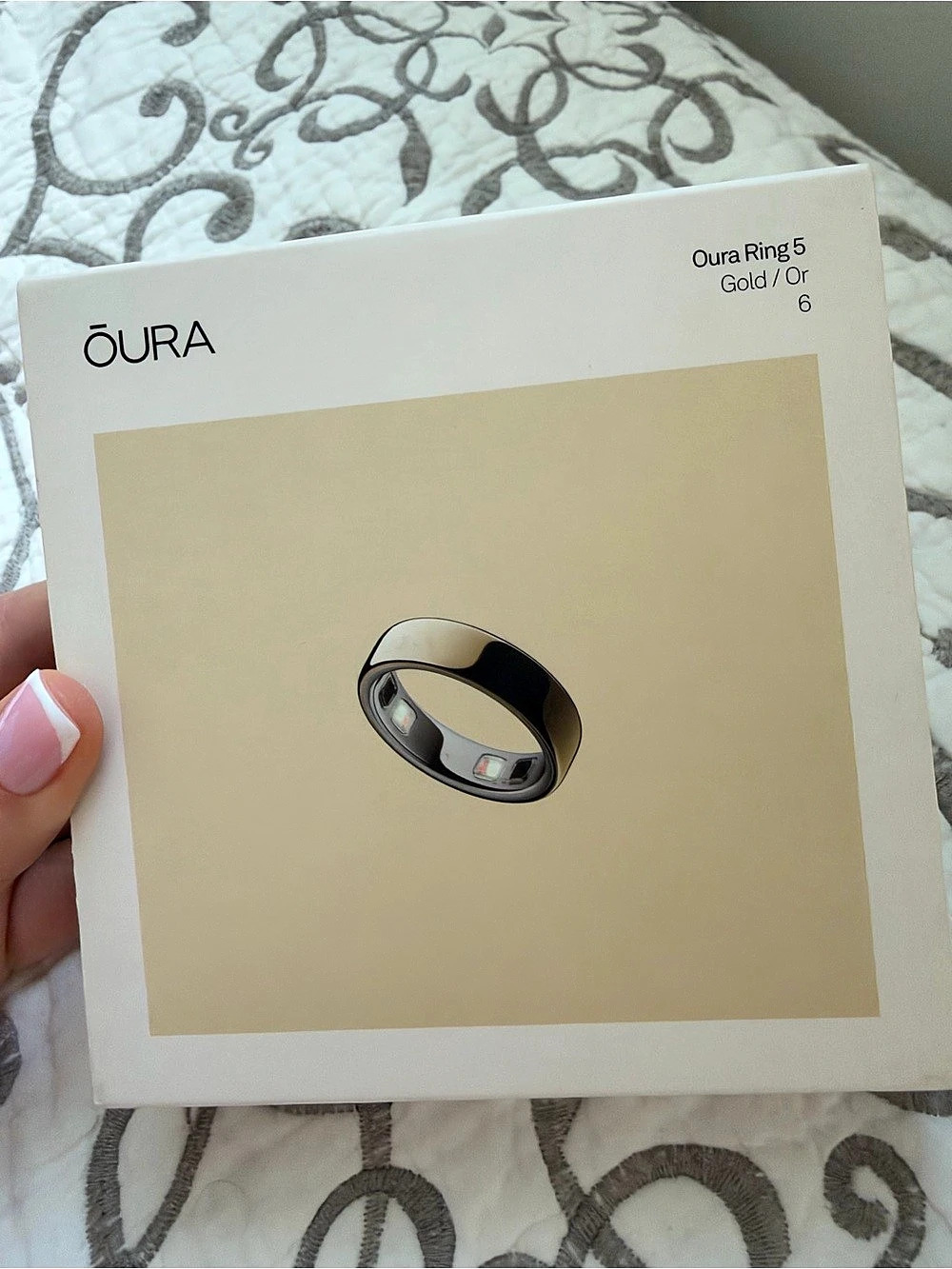 New in Box Oura Ring 5 Gold Ring Size 6